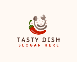 Spicy Chili Restaurant logo design