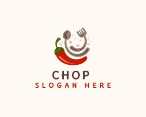 Culinary - Spicy Chili Restaurant logo design