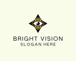 Pupil - Star Eye Vision logo design