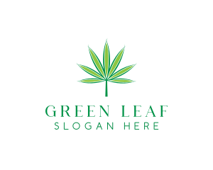 Marijuana Leaf logo design