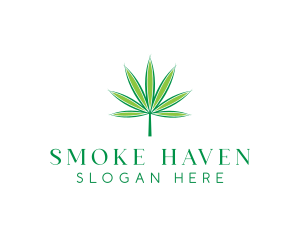 Marijuana Leaf logo design