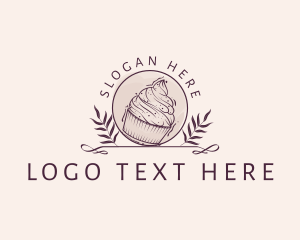 Elegant - Cupcake Pastry Baker logo design