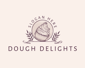 Dough - Cupcake Pastry Baker logo design