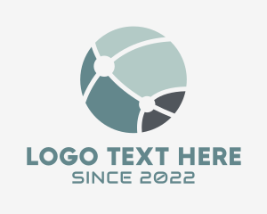 Planet - Globe Digital Connection logo design
