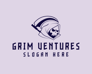 Grim Reaper Gamer logo design