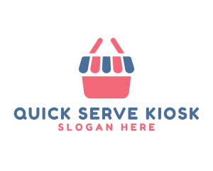 Shopping Basket Kiosk logo design