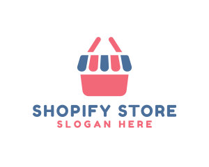 Shopping Basket Kiosk logo design