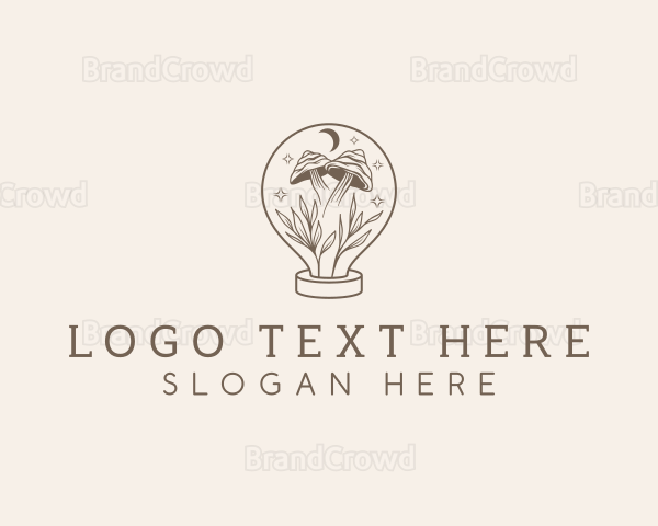 Holistic Natural Mushroom Logo