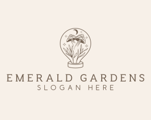 Holistic Natural Mushroom  logo design