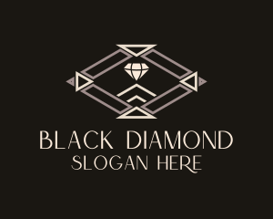 Diamond Jewelry Badge  logo design