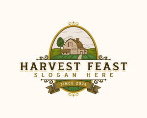 Field Barn Farming logo design