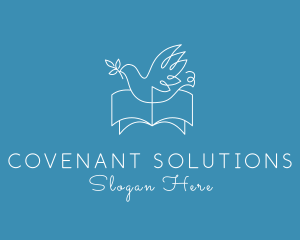 Covenant - Holy Spirit Bible logo design