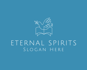 Holy Spirit Bible logo design