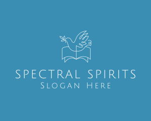 Holy Spirit Bible logo design