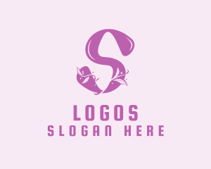 Floral Letter S Logo