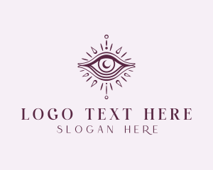 Boho - Spiritual Mystic Eye logo design