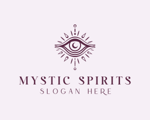 Spiritual Mystic Eye logo design