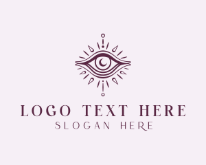 Fortune Telling - Spiritual Mystic Eye logo design