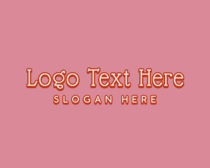 Pink Apparel Wordmark Logo