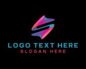 Multimedia - Creative Tech Startup Letter S logo design