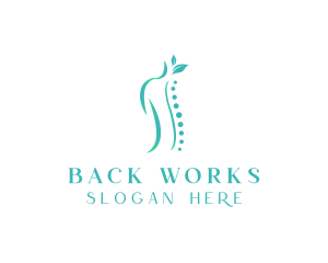 Back - Back Spine Wellness logo design