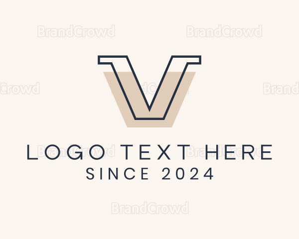 Generic Marketing Letter V Company Logo