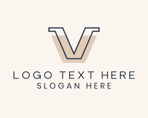 Generic Marketing Letter V Company Logo
