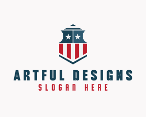 American Defense Patriot logo design