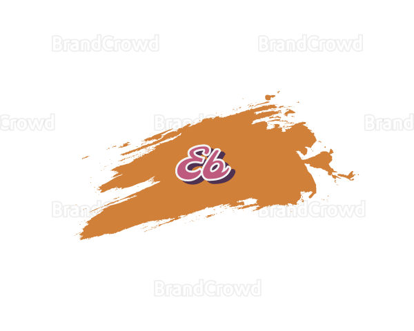 Splash Cursive Graffiti Wordmark Logo