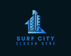 Realty Building City logo design