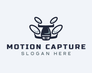 Footage - Video Drone Surveillance logo design