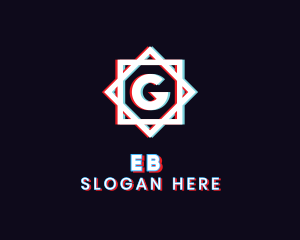 Internet - Glitchy Business Letter G logo design