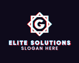 Glitchy - Glitchy Business Letter G logo design