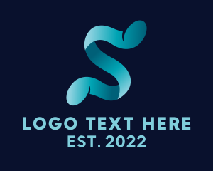 Digital Media - Digital Media Letter S logo design