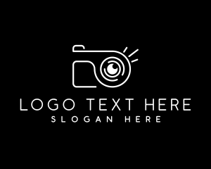 Portraiture - Modern Photo Camera logo design