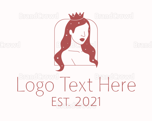 Beauty Queen Hair Logo