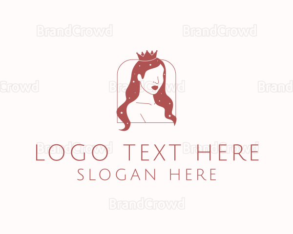 Beauty Queen Hair Logo