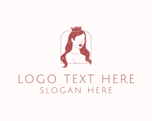 Beautiful - Beauty Queen Hair logo design