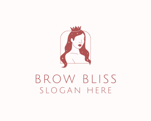 Beauty Queen Hair logo design