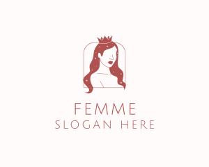 Beauty Queen Hair logo design