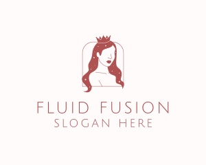 Beauty Queen Hair logo design