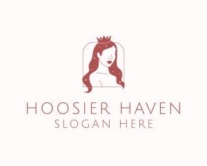 Beauty Queen Hair logo design