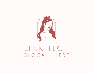 Pretty - Beauty Queen Hair logo design