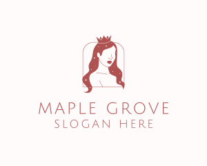 Beauty Queen Hair logo design