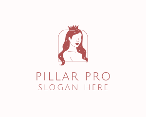 Beauty Queen Hair logo design