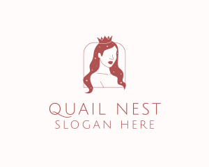 Beauty Queen Hair logo design