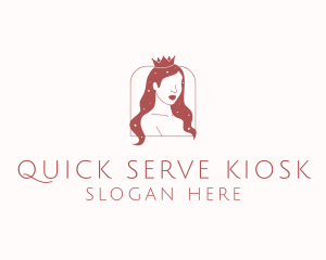 Beauty Queen Hair logo design