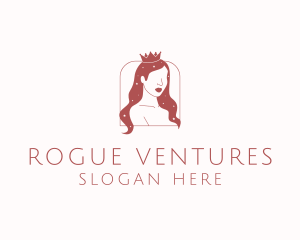 Beauty Queen Hair logo design