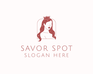 Beauty Queen Hair logo design