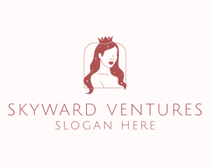 Beauty Queen Hair logo design